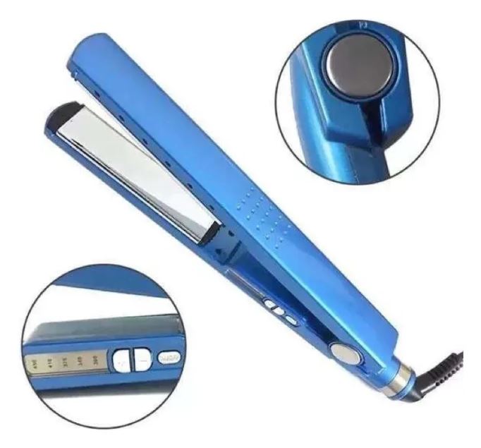 ✨ Kit 3 en 1 Plancha + Rizadora Nano Titanium – ¡Belleza Profesional en Casa!